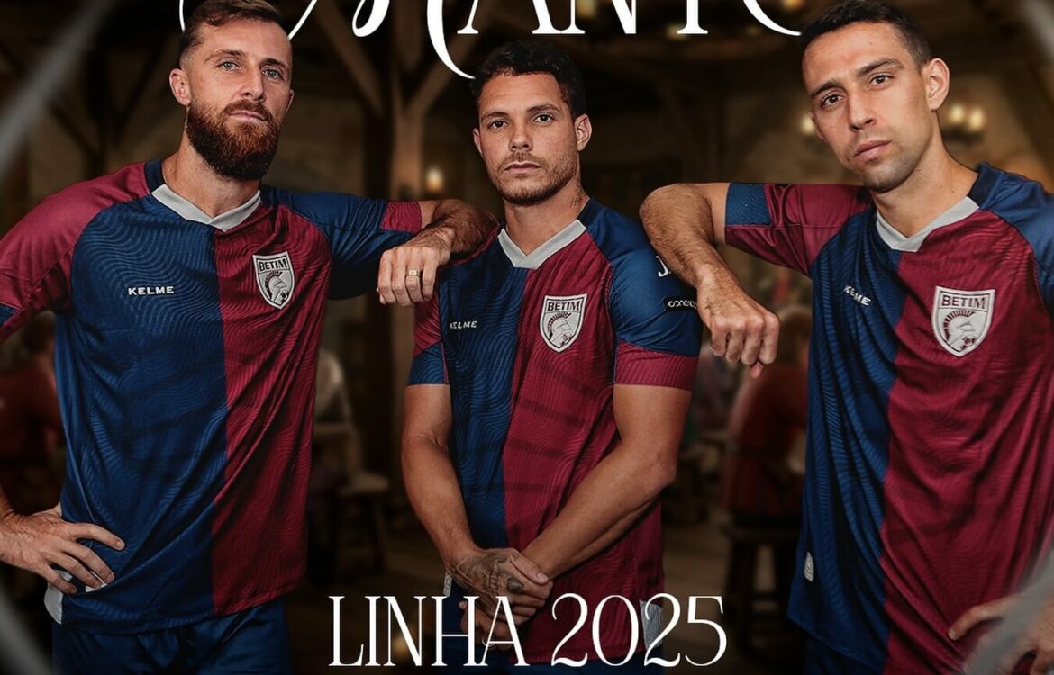 Kelme lança nova terceira camisa do Betim para 2025