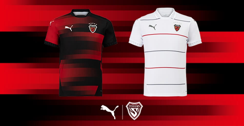 Pohang Steelers lança camisas 2025 assinadas pela PUMA