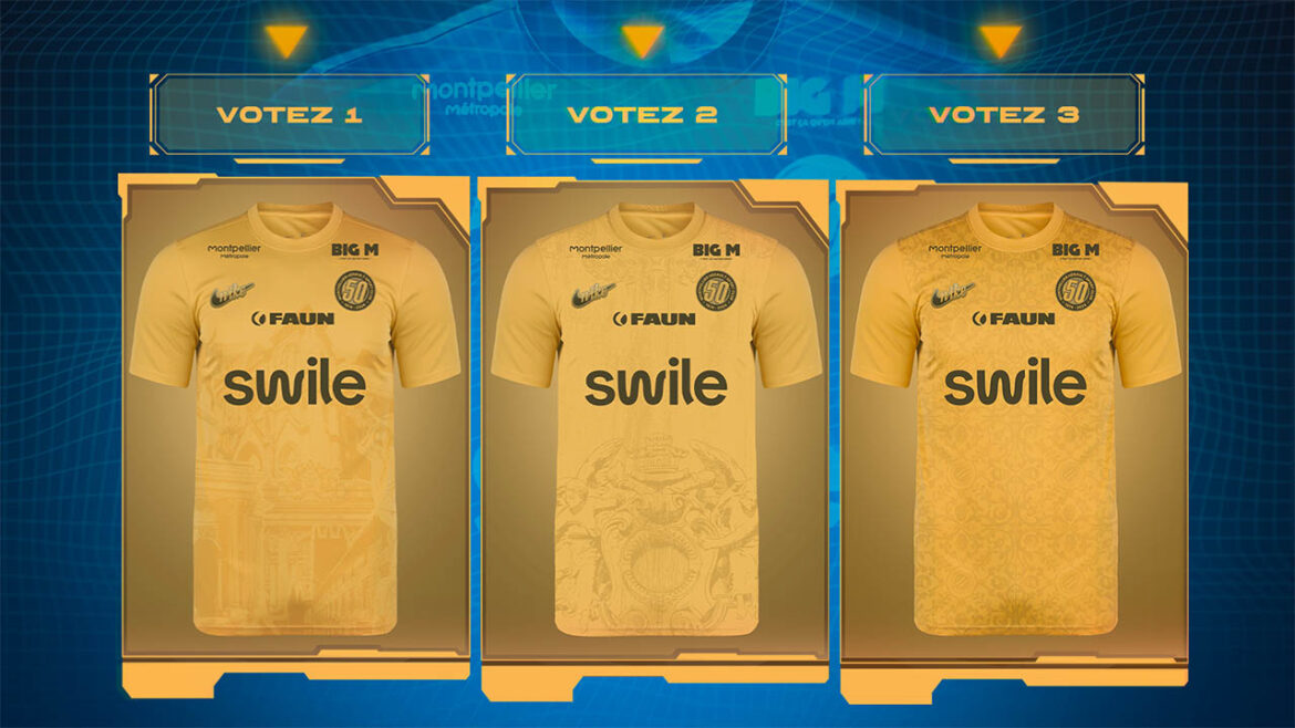 Votação quarta camisa do Montpellier 2024-2025