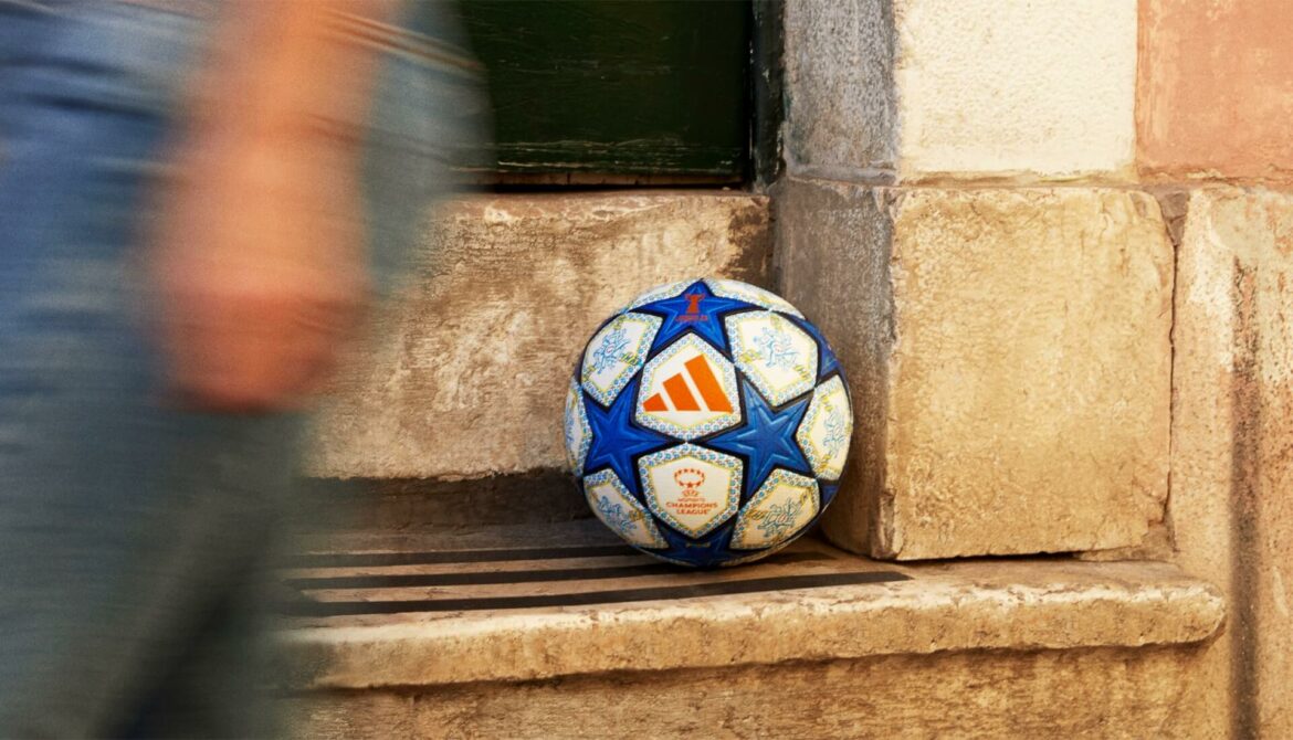 Bola da fase final da Champions League Feminina 2025 Adidas