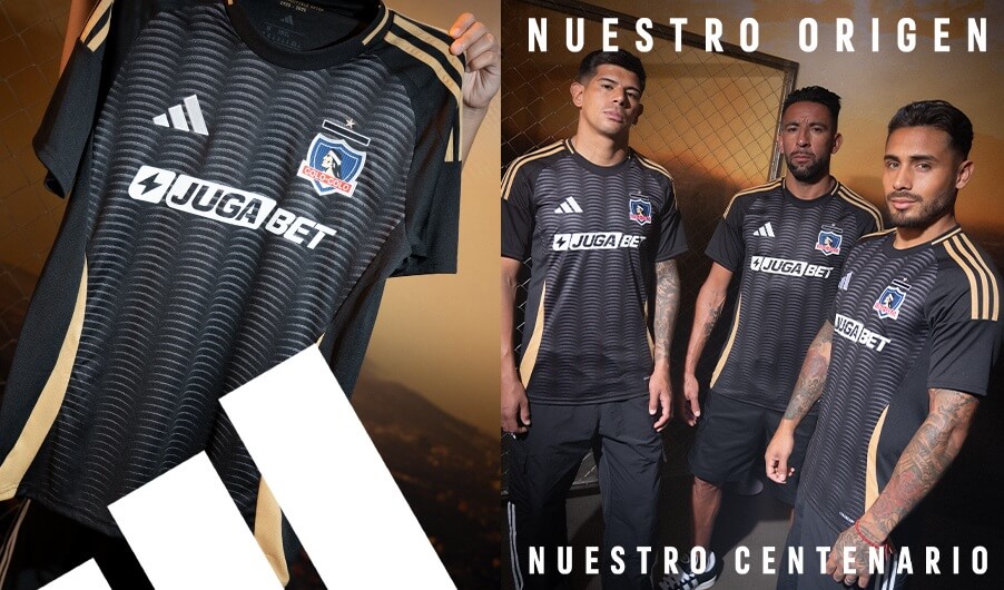 Camisa reserva do Colo-Colo 2025 é revelada pela Adidas