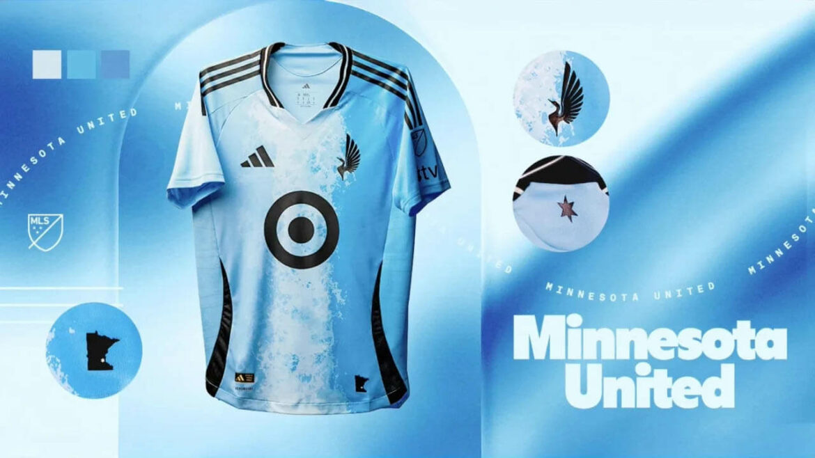 Camisa reserva do Minnesota United 2025 Adidas
