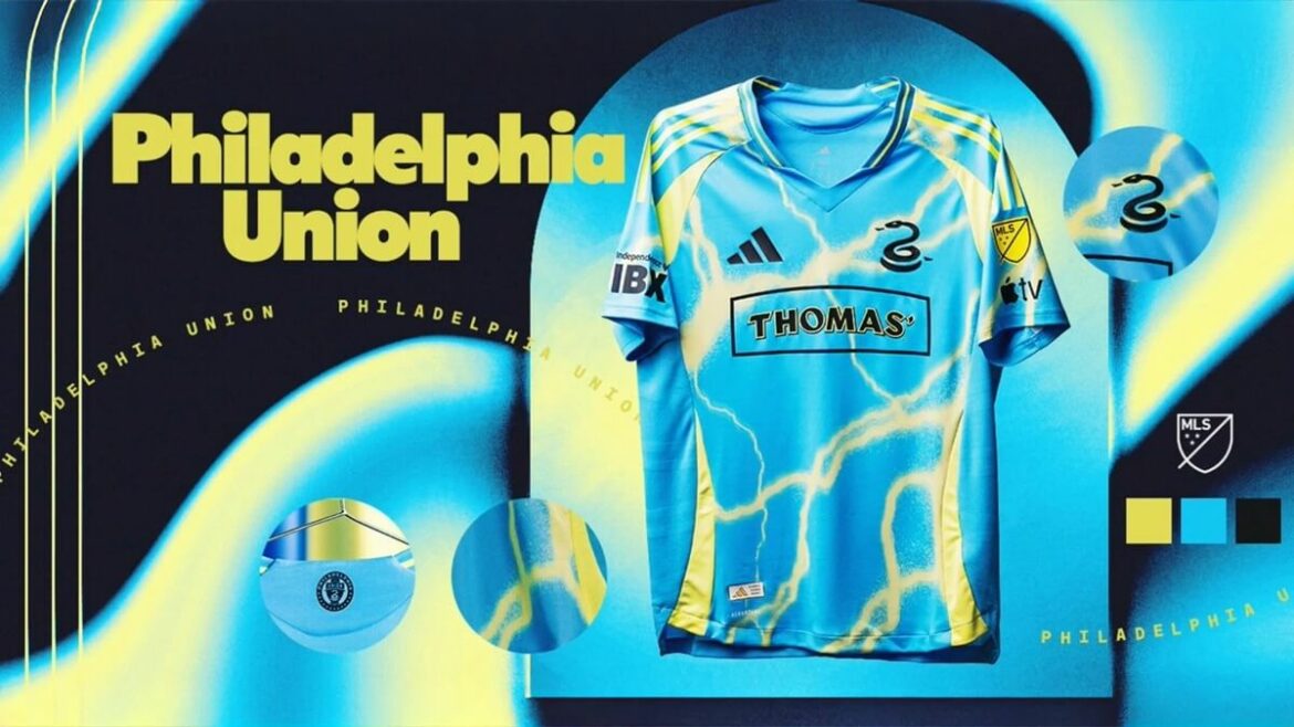 Camisa reserva do Philadelphia Union 2025 é revelada pela Adidas para a MLS