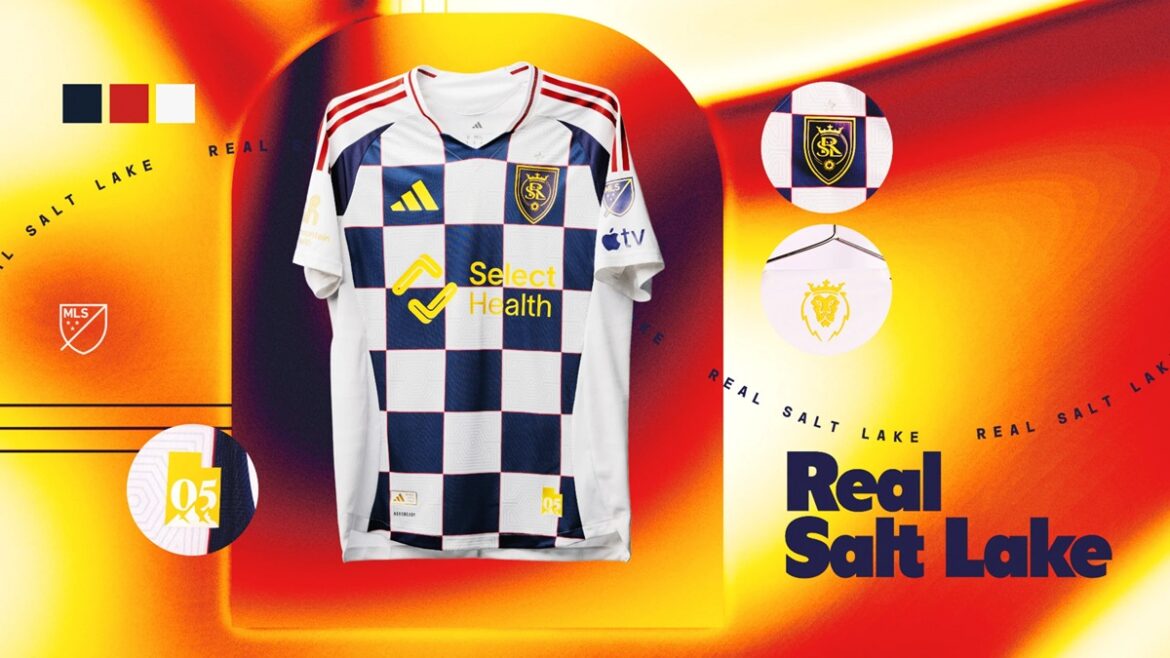 Camisa reserva do Real Salt Lake para a MLS 2025 é revelada pela Adidas