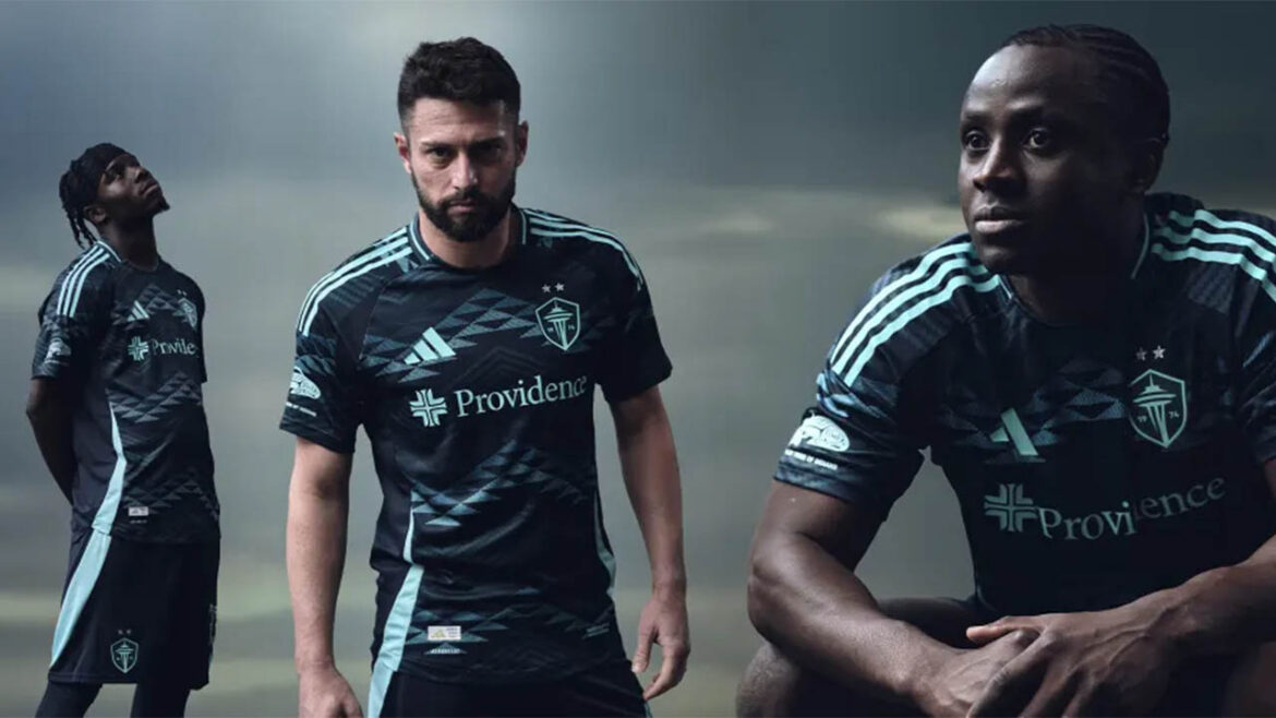 Camisa reserva do Seattle Sounders 2025 Adidas