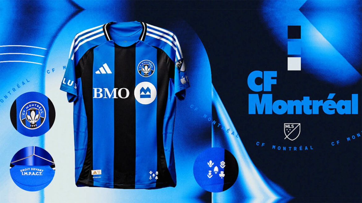 Camisa titular do Montreal CF 2025 Adidas