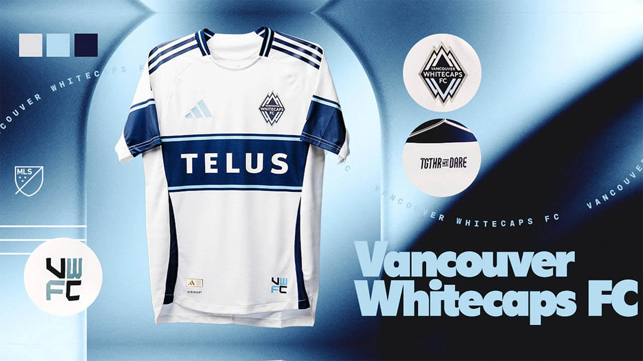 Nova Camisa Titular Do Vancouver Whitecaps MLS 2025 Adidas Mantos Do 