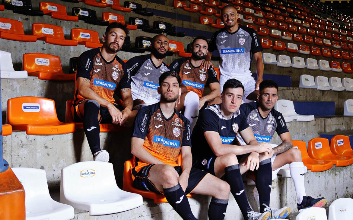 Camisas do Carlos Barbosa Futsal 2025 JOMA