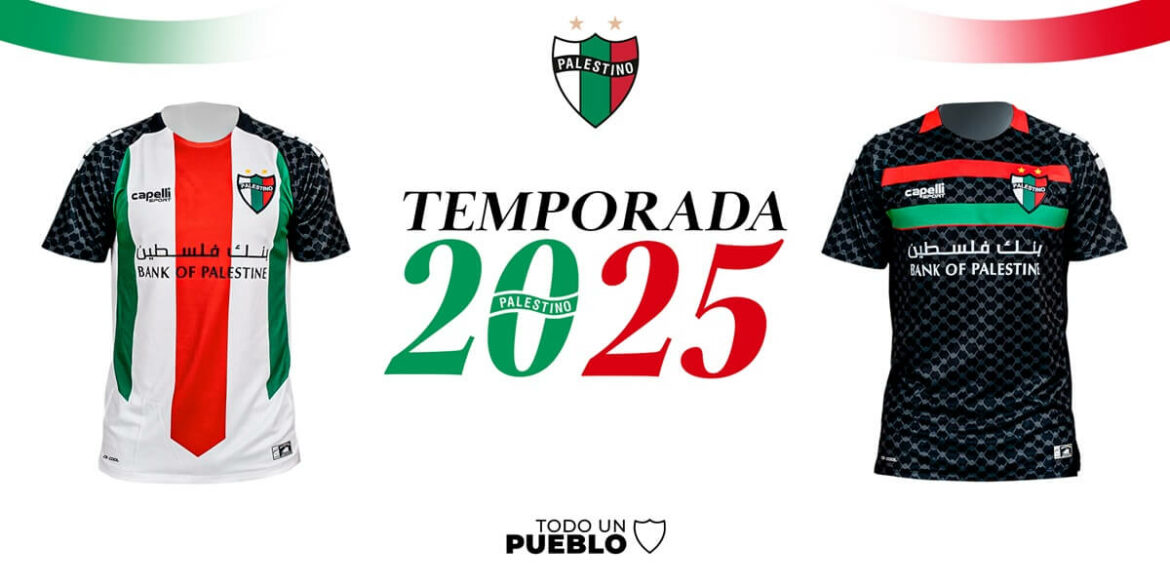 Camisas do Palestino 2025 são lançadas pela Capelli Sport