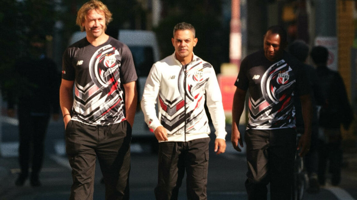 Coleção de treino do São Paulo FC 2025 New Balance