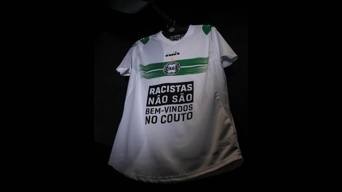 Leilão camisa antirracista Coritiba