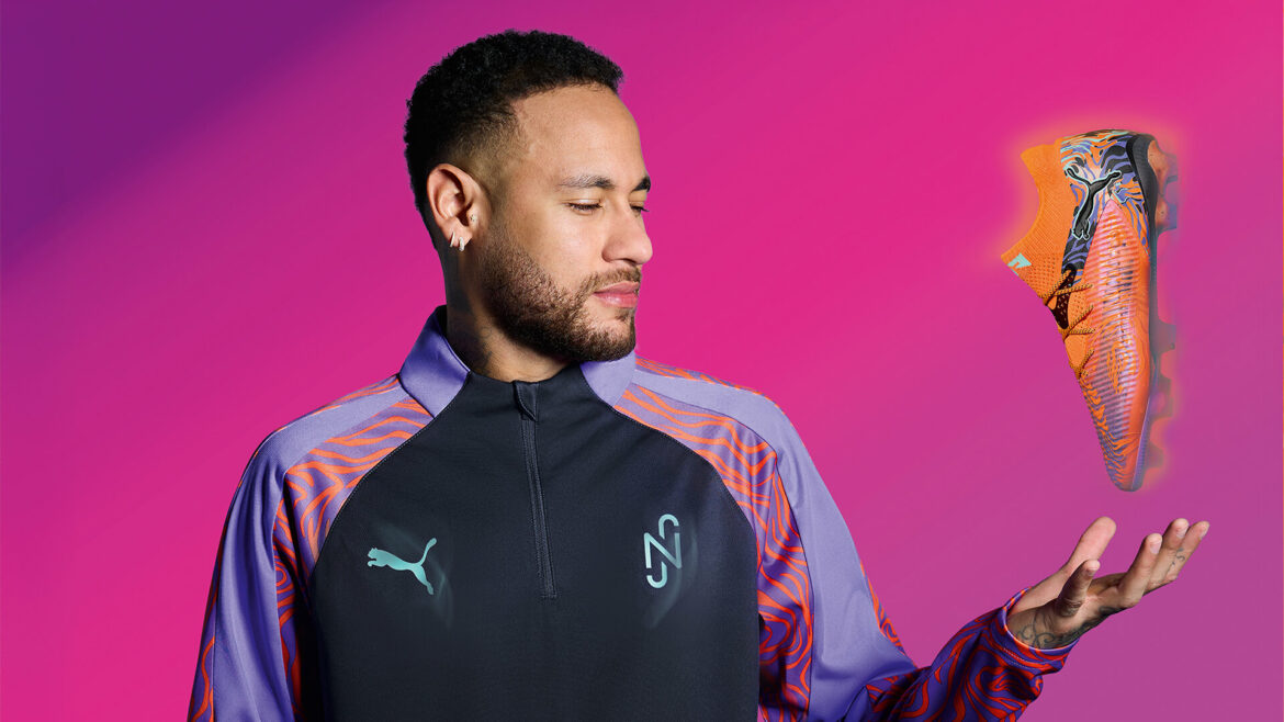 PUMA coloca à venda chuteira do primeiro gol de Neymar Jr. após retorno ao Brasil