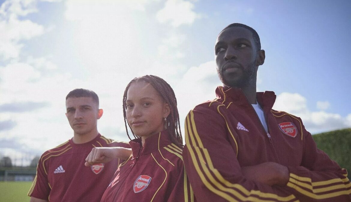 Arsenal lança coleção Urban Purist 2025 da Adidas