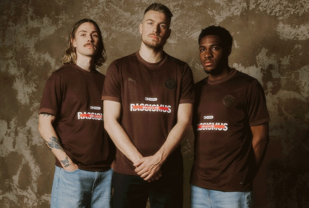 Camisa antirracista do St. Pauli 2024-2025 é lançada pela PUMA
