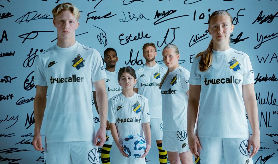 Camisa reserva do AIK 2025 é apresentada pela Nike