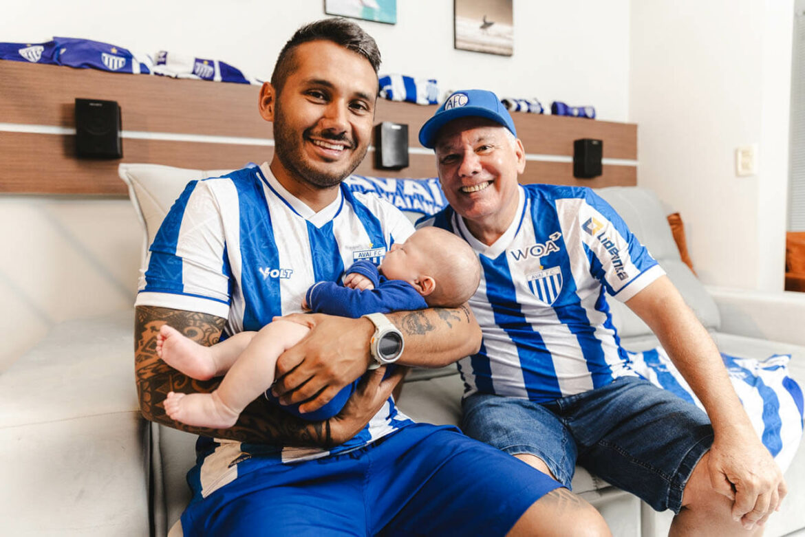 Camisa titular do Avai FC 2025-2026 Volt