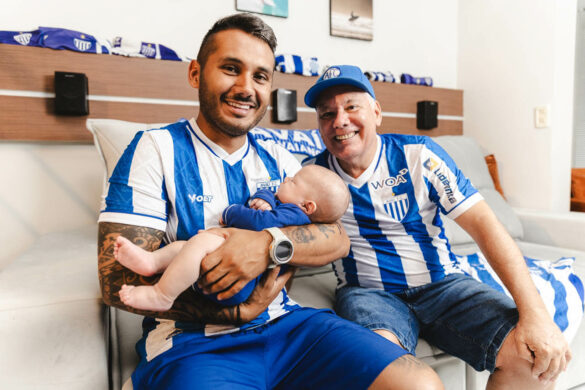 Camisa titular do Avai FC 2025-2026 Volt