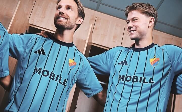 Camisa titular do Djurgardens IF 2024 é revelada pela Adidas (1) Camisa titular do Djurgardens IF 2025 é revelada pela Adidas