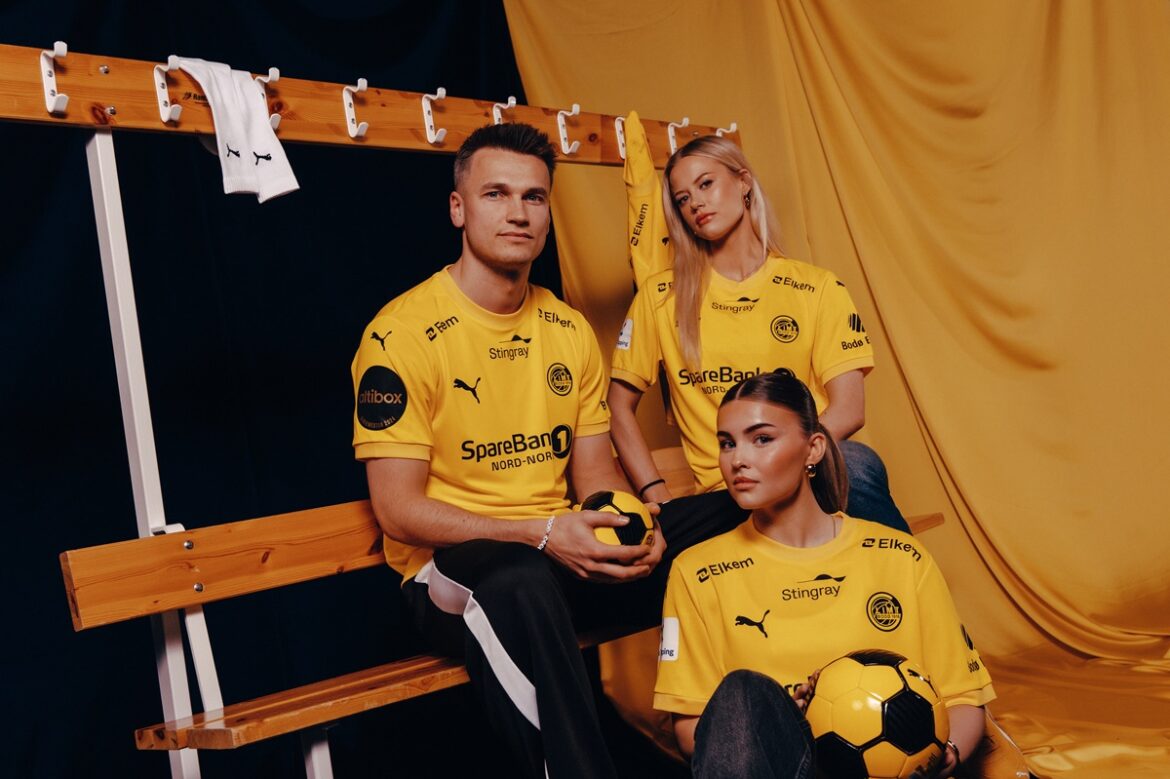 Camisa titular do FK BodøGlimt 2025 é lançada pela PUMA