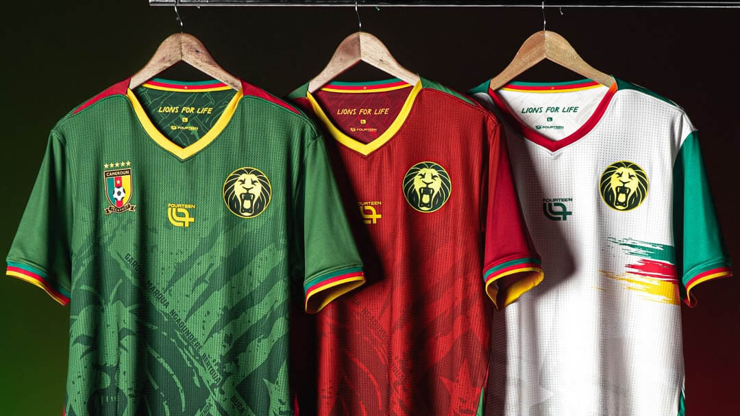 Camisas de Camarões 2025-2026 Fourteen