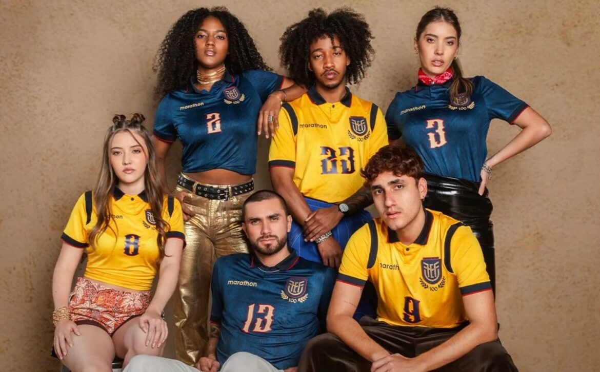 Camisas do Equador para o centenário são lançadas pela Marathon