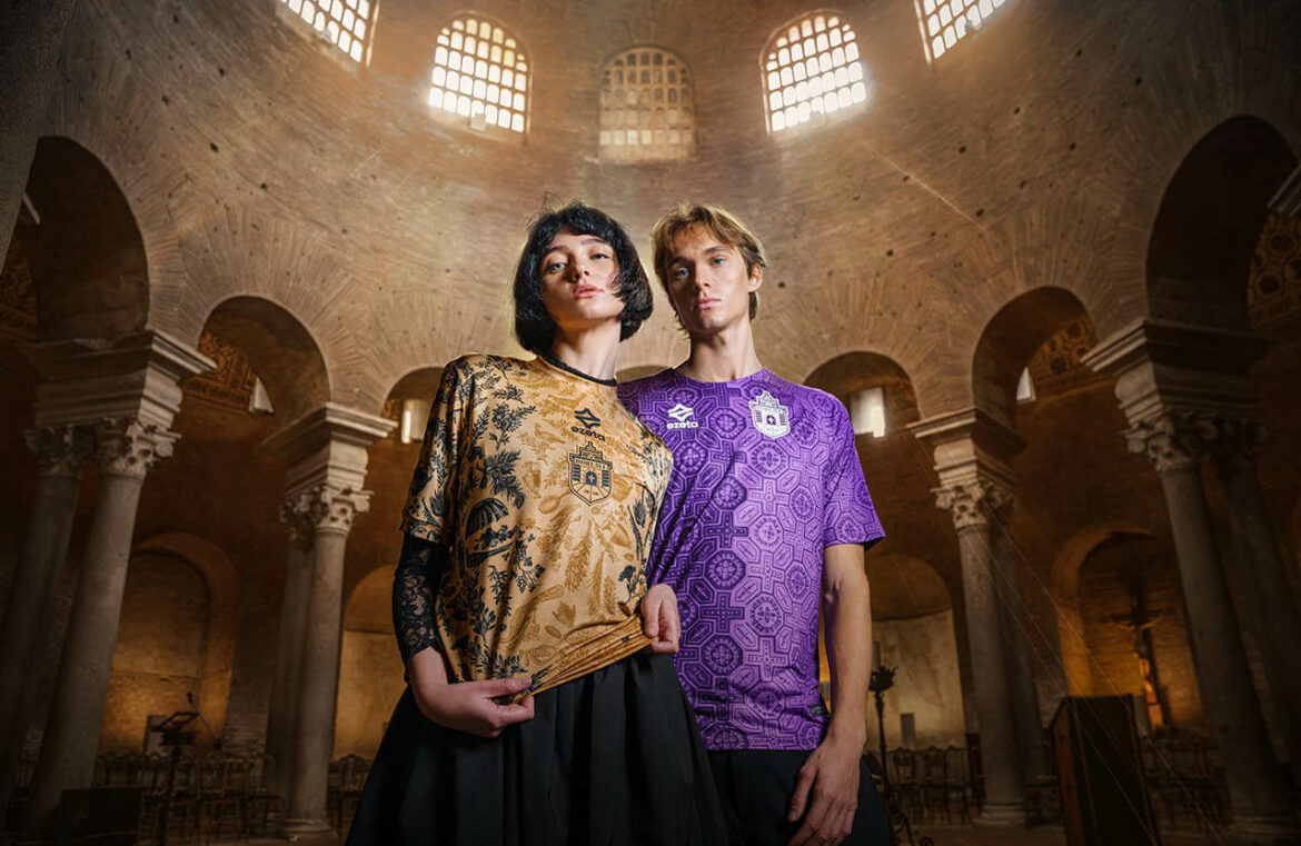 Ezeta lança novas camisas do Boreale, homenageando o Mausoléu de Santa Constanza, em Roma