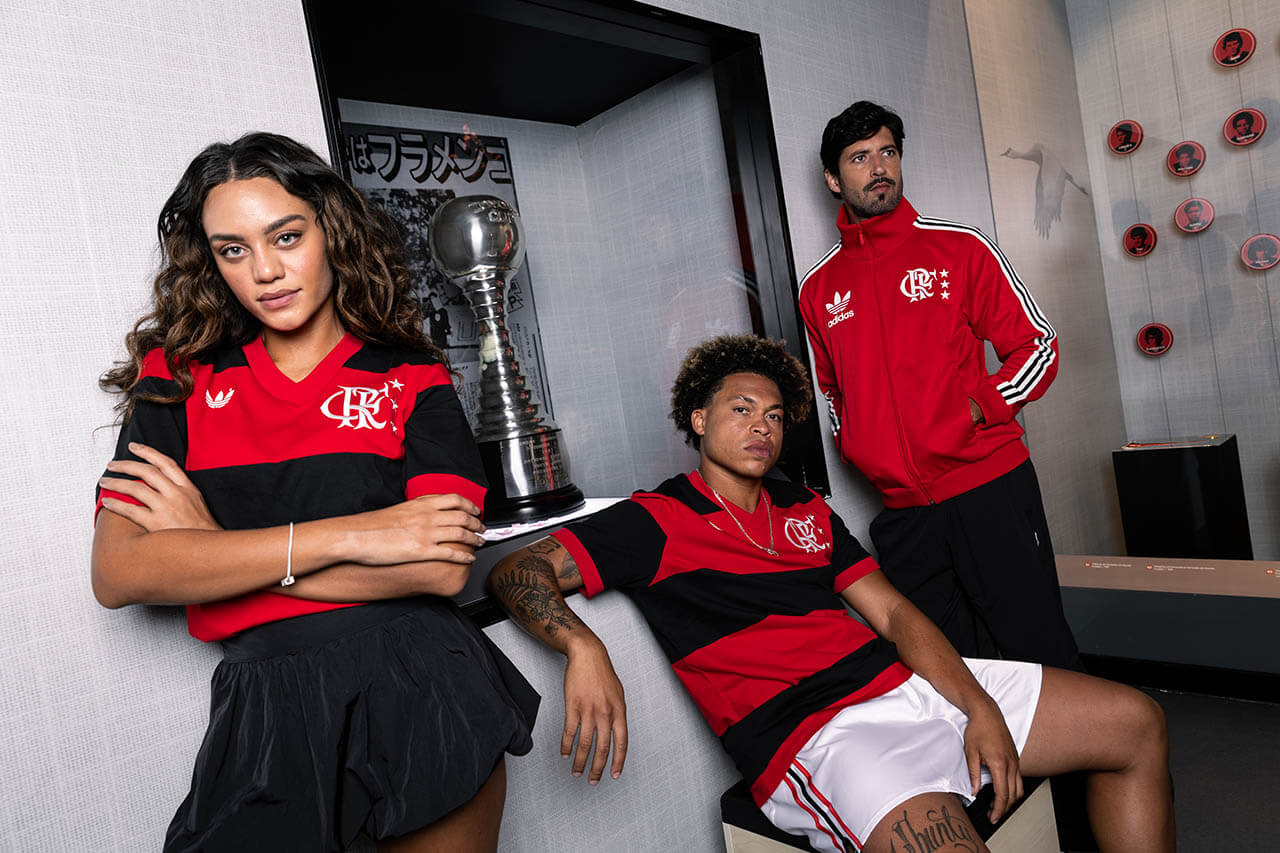 adidas lança coleção para o Flamengo celebrando o Mundial de 1981