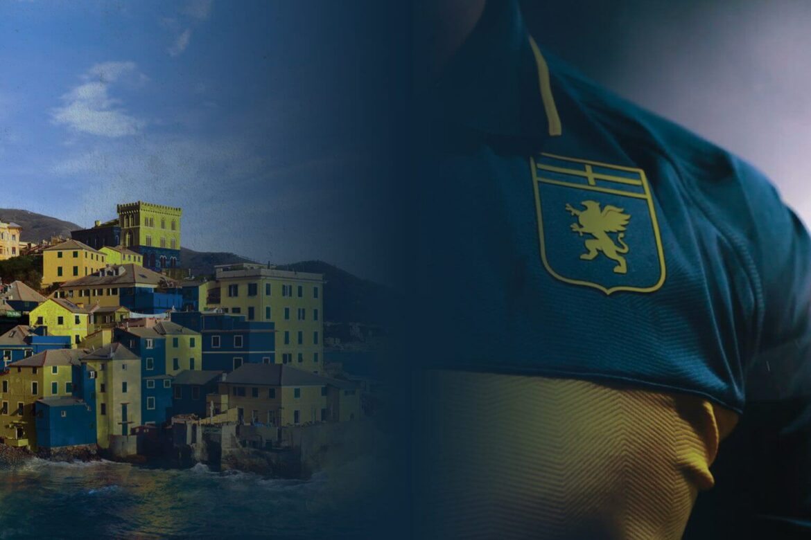 Genoa lança camisa em homenagem ao Boca Juniors (1) Genoa lança camisa em homenagem ao Boca Juniors