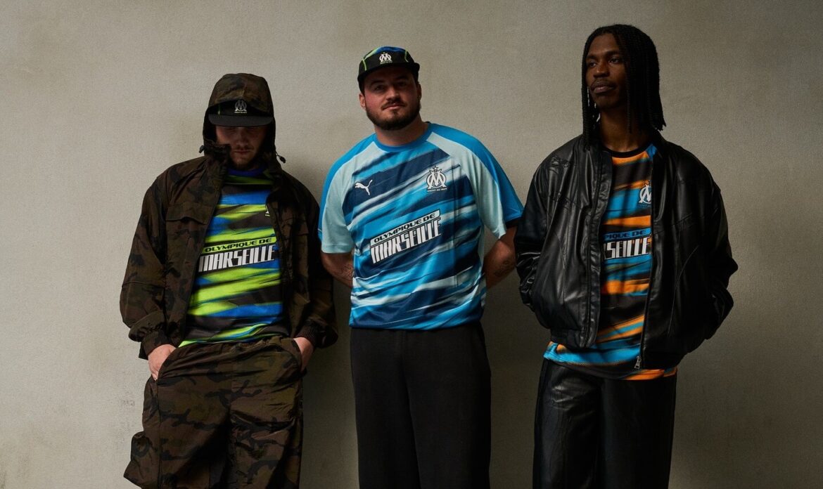 PUMA lança coleção Faster para o Olympique de Marseille