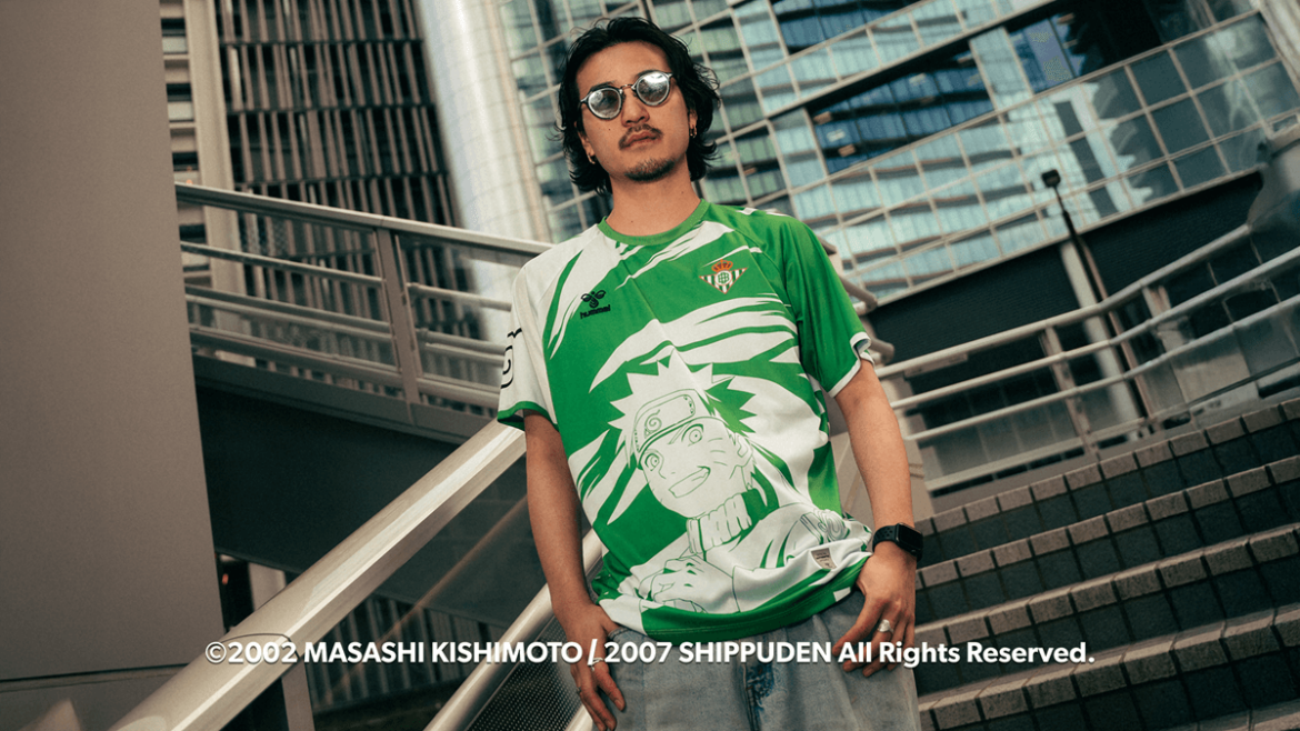 Real Betis e Hummel lançam camisa Naruto
