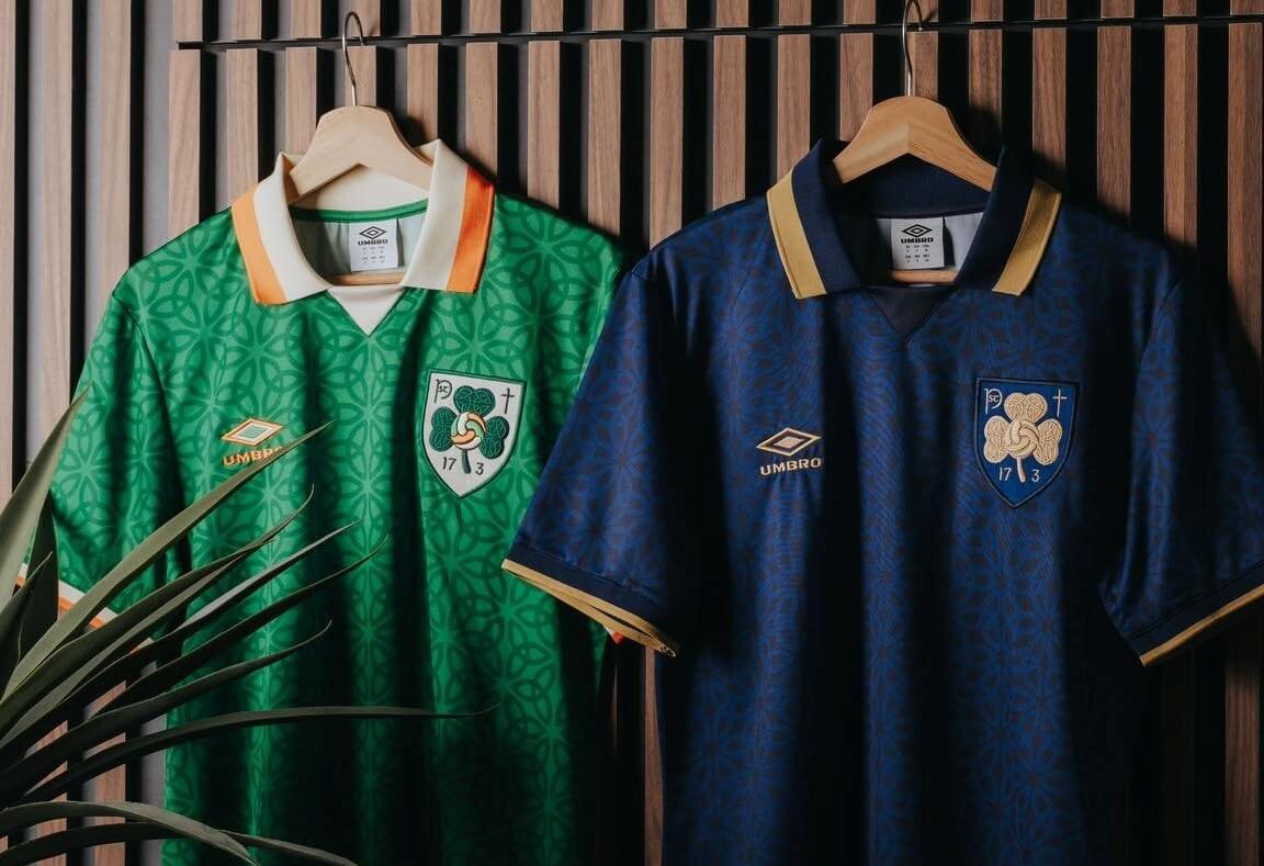 Umbro e Irlanda lançam camisas para o St. Patrick’s Day (1) Umbro e Irlanda lançam camisas para o St. Patrick's Day