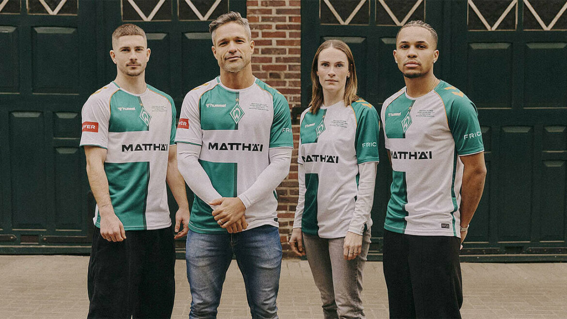 Werder Bremen lança camisa especial para a despedida de Diego Ribas Werder Bremen lança camisa especial para a despedida de Diego Ribas