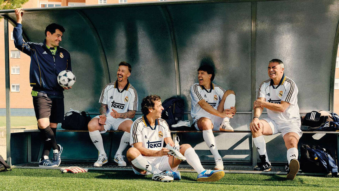 Adidas relança camisas do Real Madrid de 1999-00