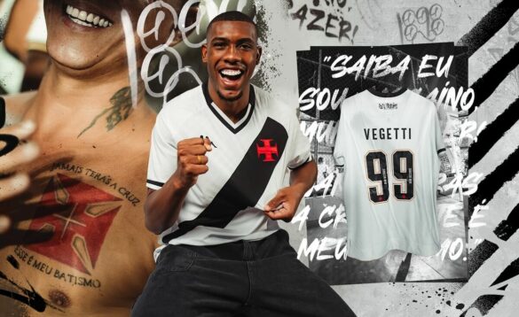 Nova Camisa Branca Do Vasco Da Gama 2025 2026 Kappa Mantos Do Futebol Camisa Branca Do Vasco Da Gama 2025 2026 E Lancada Pela Kappa 1 585x358