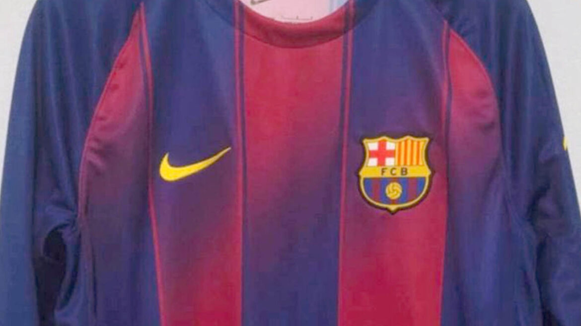 Camisa titular do Barcelona 2025-2026 Nike