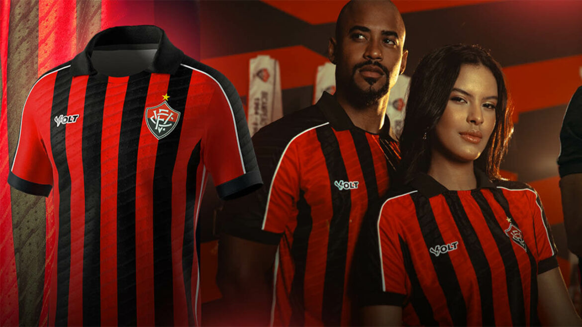 Camisa titular do EC Vitória 2025-2026 Volt a Camisa titular do EC Vitória 2025-2026 Volt