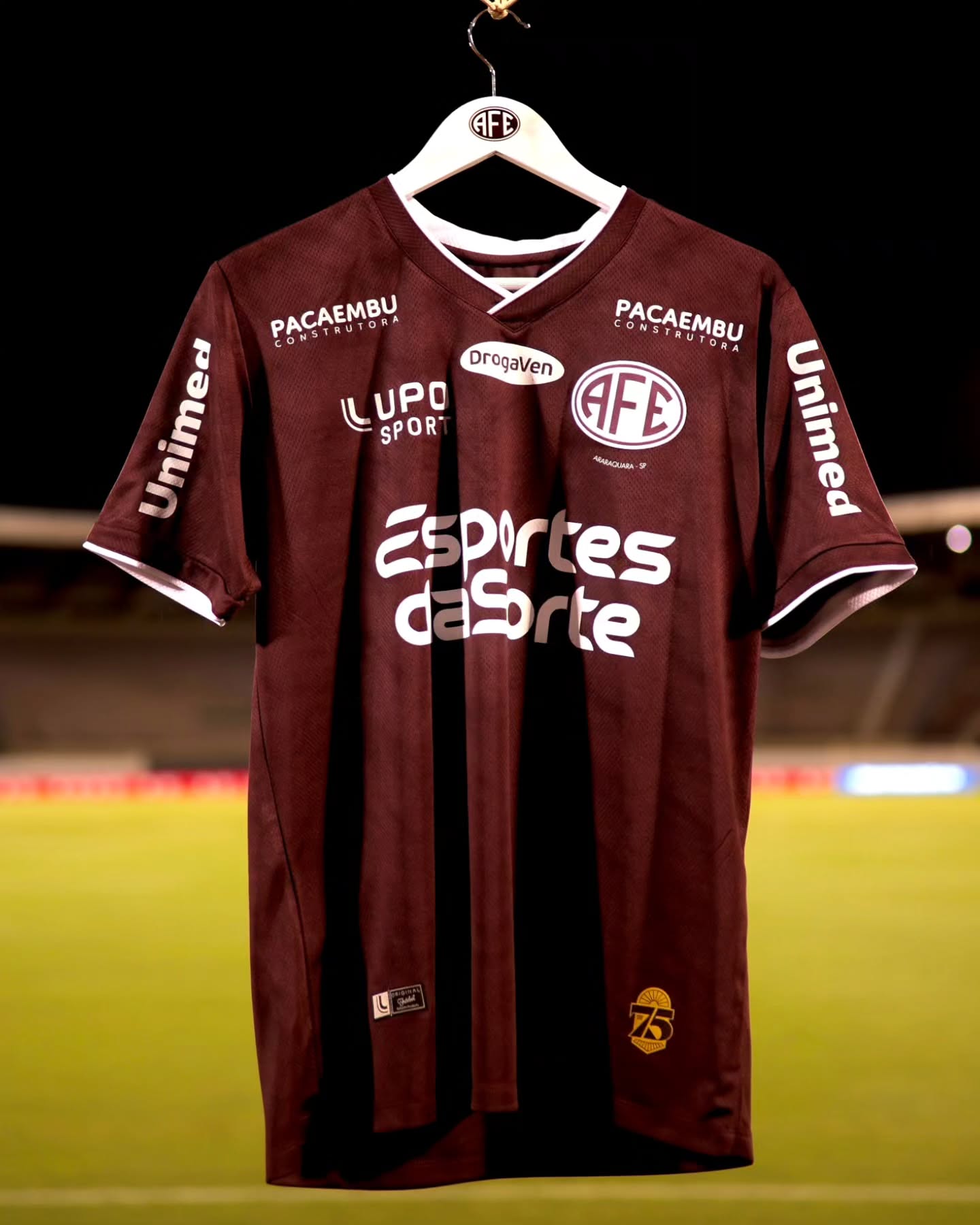 Camisas da Ferroviária 2025-2026 Lupo Sport Home