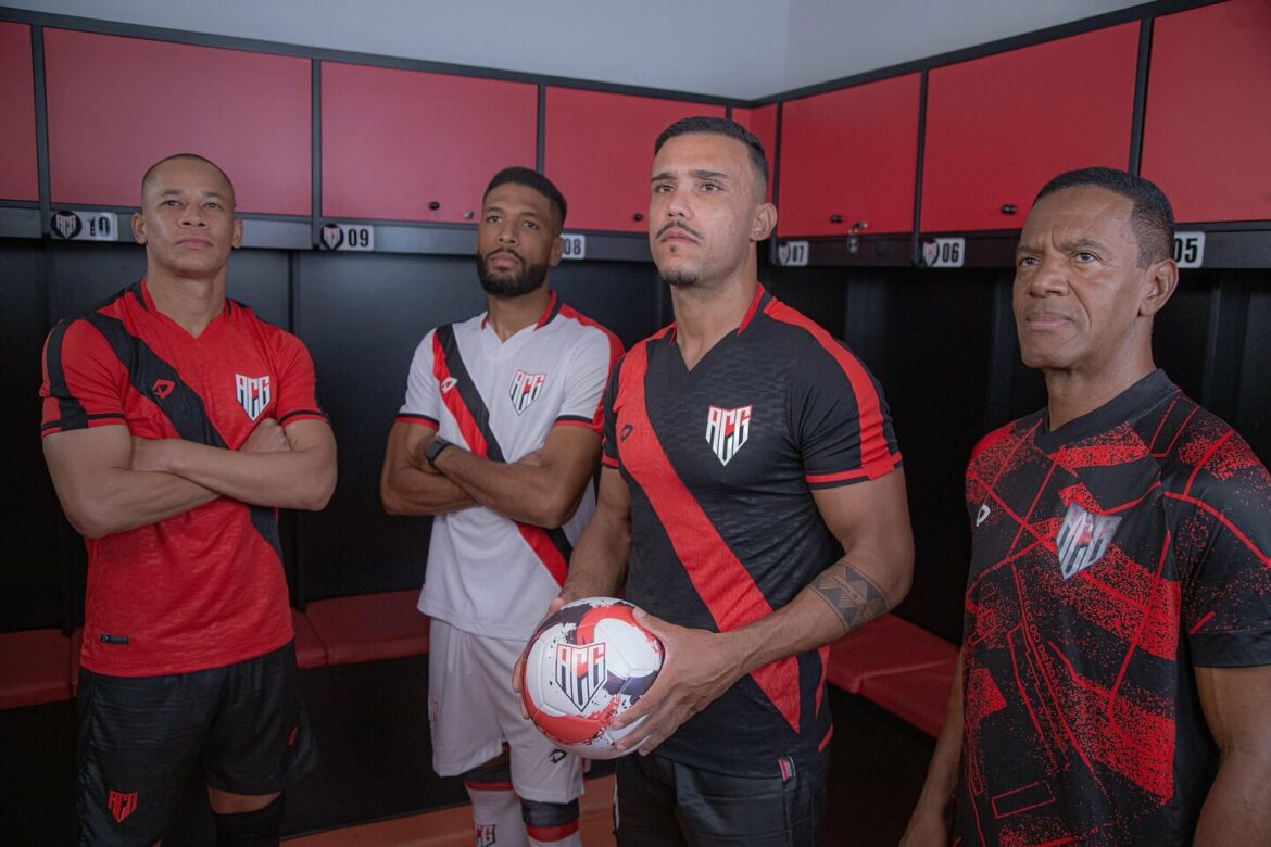 Camisas do Atlético Goianiense 2025-2026 são reveladas pela Dragão Premium