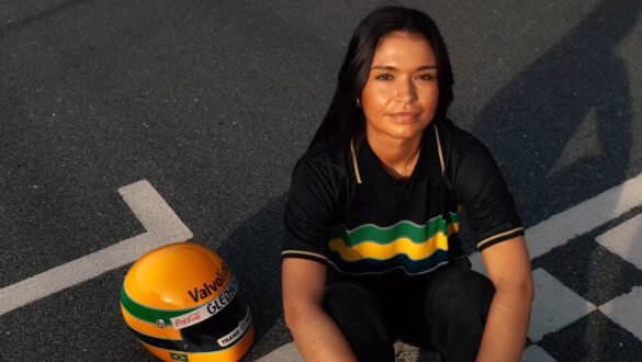 Quarta camisa do Estoril 2024-2025 Kappa Ayrton Senna