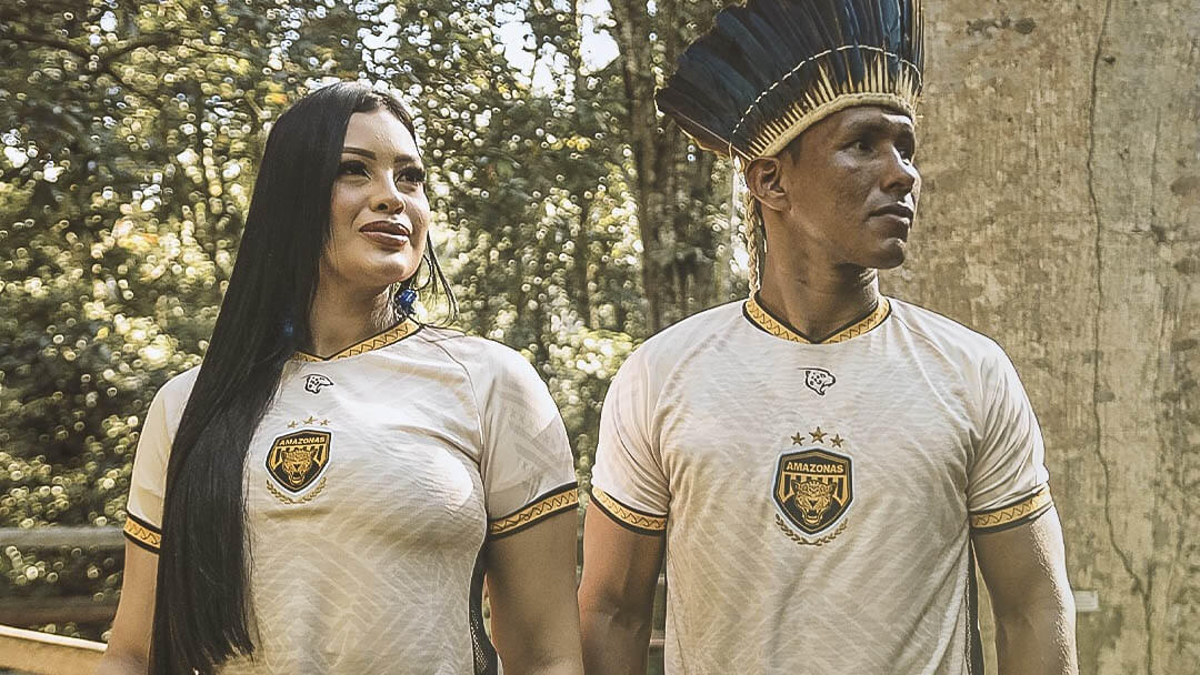 Terceira camisa do Amazonas FC 2025 Onça