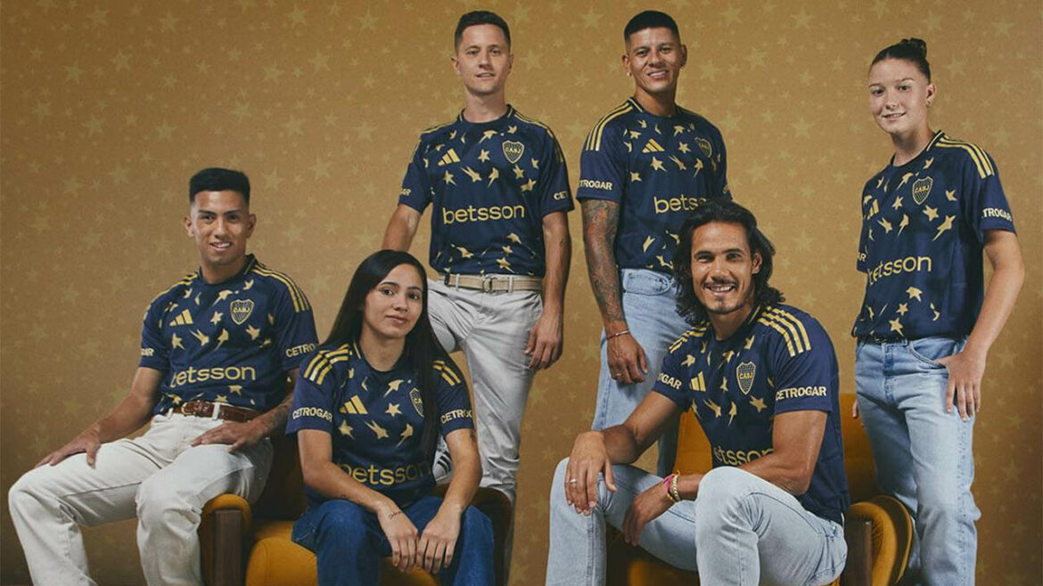 Terceira camisa do Boca Juniors 2025-2026 Adidas a Terceira camisa do Boca Juniors 2025-2026 Adidas