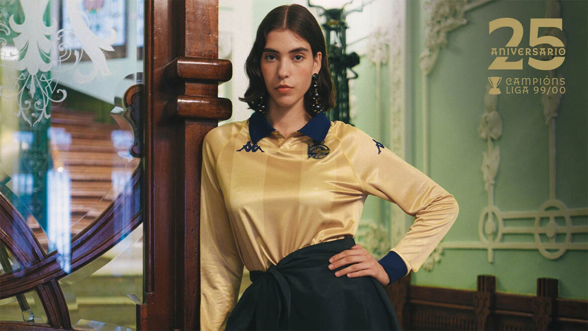 Camisa comemorativa do La Coruña 2025 Kappa