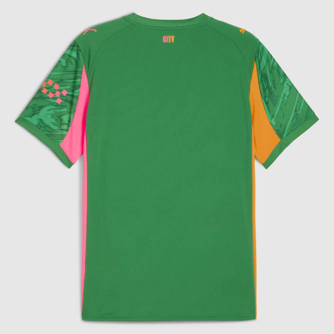 Camisa de goleiro do Manchester City 2025-2026 PUMA Verde