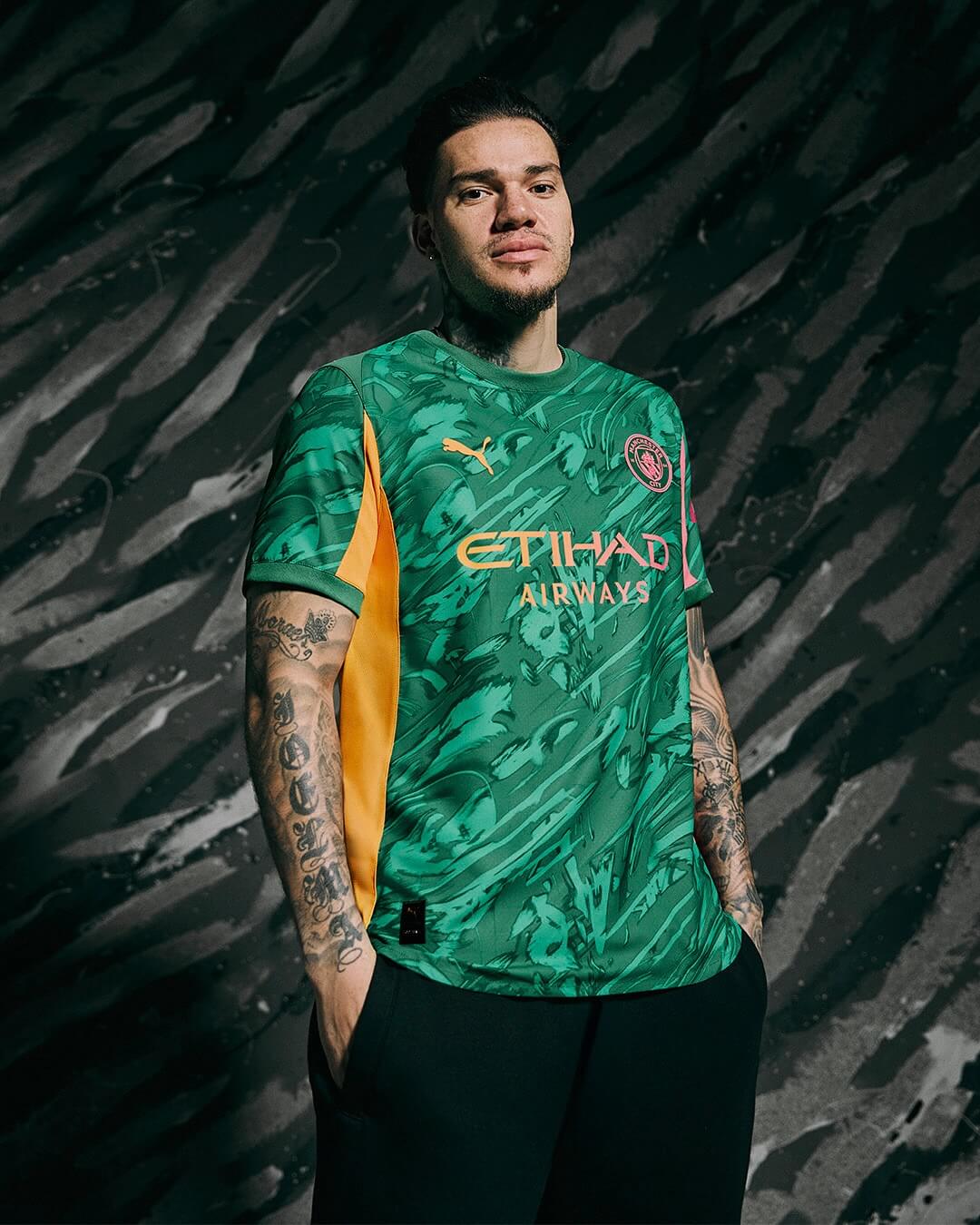 Camisa de goleiro do Manchester City 2025-2026 PUMA