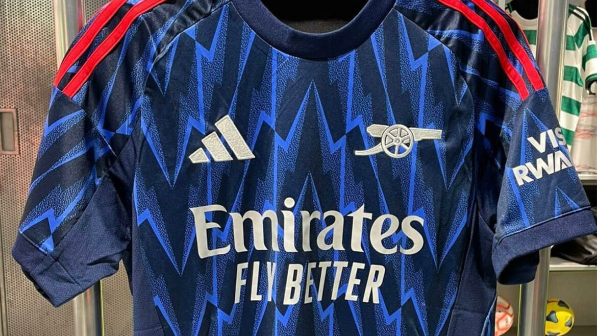 Camisa reserva do Arsenal 2025-2026 Adidas