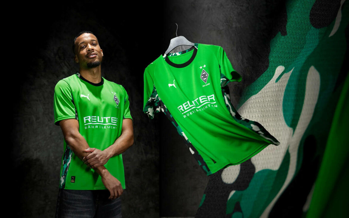 Camisa reserva do Borussia Mönchengladbach 2025-2026 é lançada pela PUMA