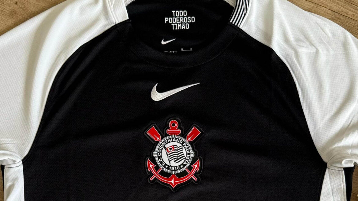 Camisa reserva do Corinthians 2025-2026 Nike