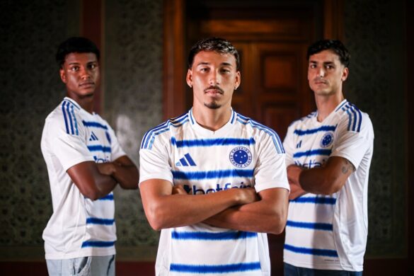 Camisa reserva do Cruzeiro 2025-2026 é lançada pela Adidas