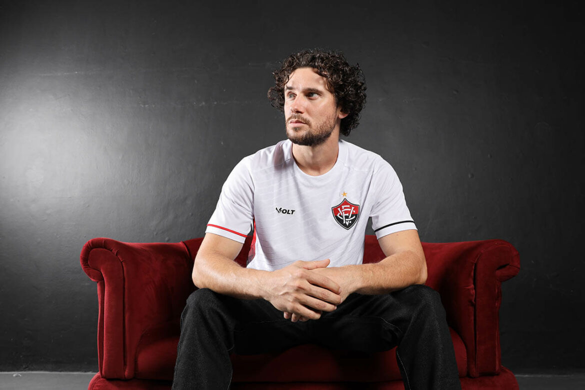 Camisa reserva do EC Vitória 2025-2026 Volt