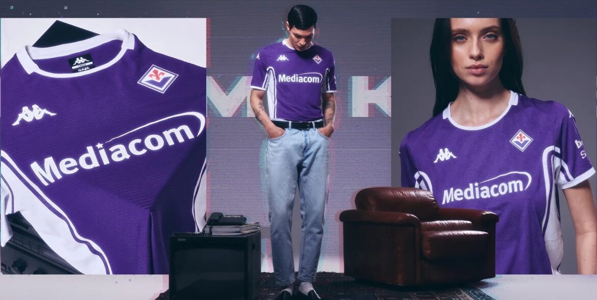 Camisa titular da Fiorentina 2025-2026 é lançada pela Kappa